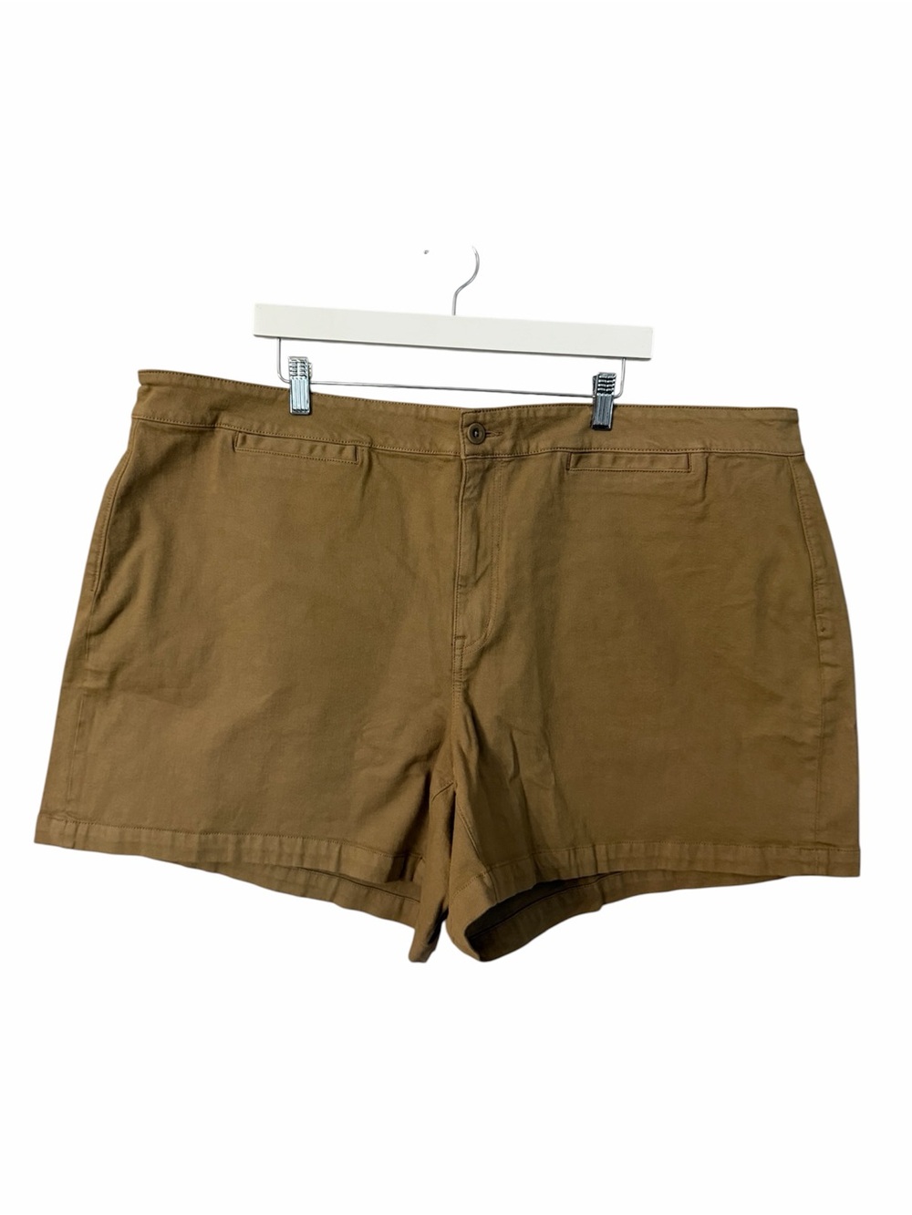 Madewell Women's The Emmett Short Welt Pocket High Rise Khaki Shorts Sz 24W NWT